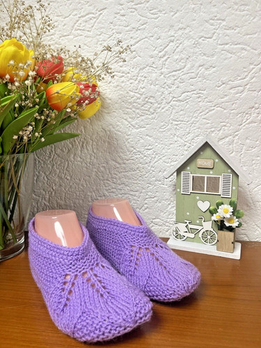 Handgestrickte füsslinge - ***handgestrickte,