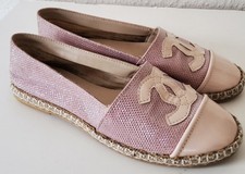 CHANEL Espadrilles Leder u