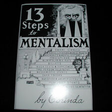 13 (dreizehn) Schritte zum Mentalismus von Corinda Superb Mentalism Hardcover Buch!
