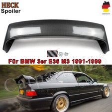 Heckspoiler für BMW 3er E36 M3 GT Class II Sport Flügel 90-99 Carbon Look Dach