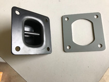 1 Stück Flugöse Flugschiene für Gehäuseeinbau inkl. Gegenplatte