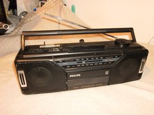 PHILIPS AQ5190/20 STEREO RADIO 2 - Band 1 x KASSETTE- OK!? Rarität Funk.- GUT!/3