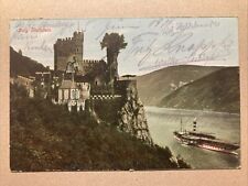 Burg Rheinstein - Bingen am Rhein • Postkarte 1911 gelaufen