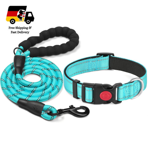 Hunde halsband mit leine - hunde-halsband,
