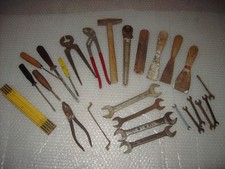 Handwerkzeuge Zange Hammer Schraubenschlüssel Konvolut DDR Ware, Made in GDR