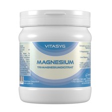 Vitasyg Magnesium Pulver - 2x500g Tri-Magnesiumdicitrat Citrat ohne Zusatzstoffe