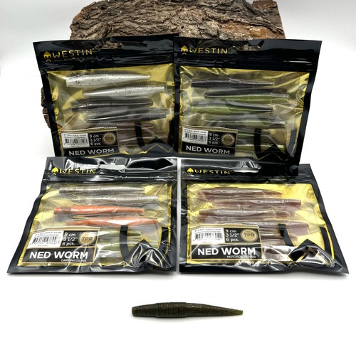 Westin ned worm 9cm - westin,