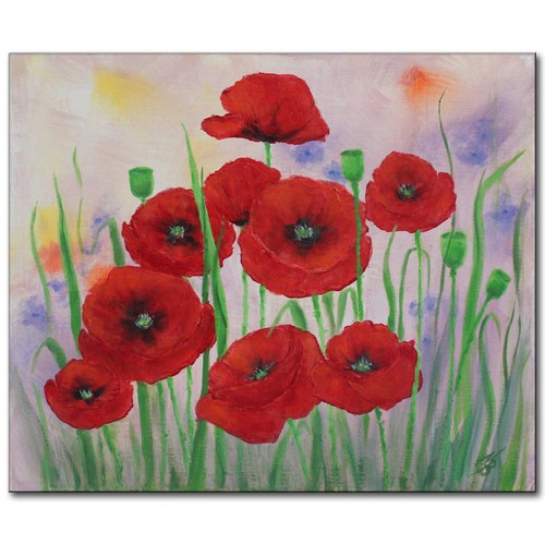 NB-ART*Mohnblumen*60x50cm*ORIG