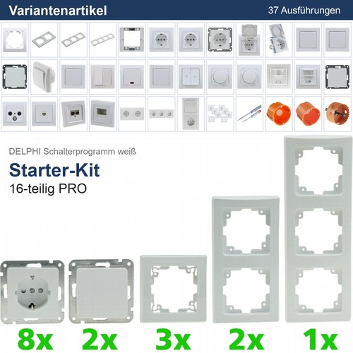 Delphi schalterprogramm weiß - schalterprogramm,