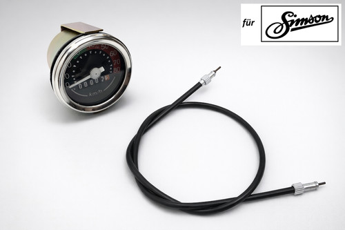 48mm tacho set 80km - set, für