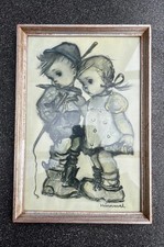 Vintage Hummel Bild In Rahmen