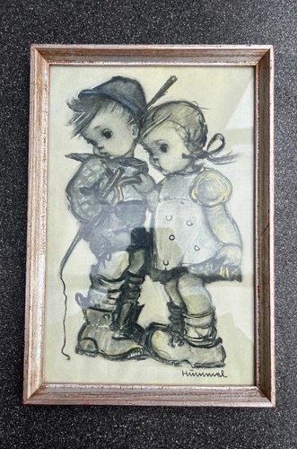 Vintage hummel bild rahmen - vintage,