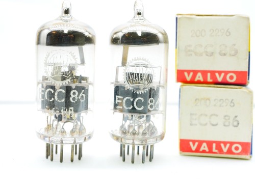 Pair valvo ecc86 6н27п 6gm8 - pair,