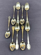 SET ANTIKE LÖFFEL NEUN MAL