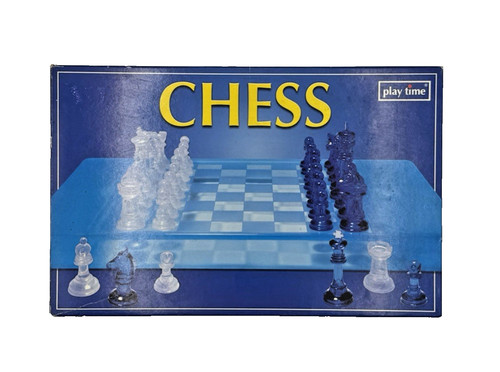 Schachspiel glas optik chess - optik,