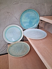 Motel a Miio, Areia 4 Speiseteller mint, aqua, azur, 29 cm x 2,5 cm, TOP