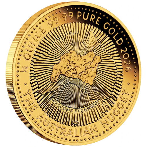 Goldmünze australian nugget - goldmünze,