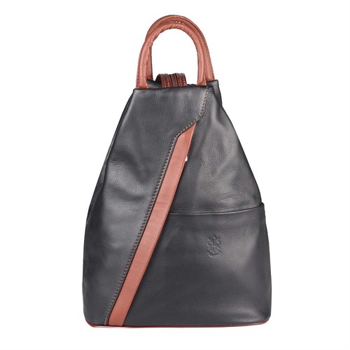 Damen leder rucksack - leder,