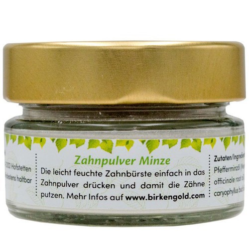 Birkengold zahnpulver minze - birkengold,