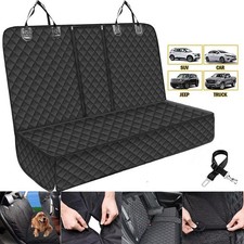 Hundedecke Schutzmatte Schonbezug Wasserdicht für Auto Rücksitzbank Universell
