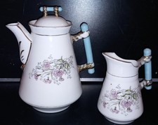 Alte Stabhenkel-Kaffeekanne