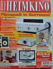 HEIMKINO 8/06,PIONEER DVR 540 HX S,YAMAHA DPX 830,VELODYNE VX 10,CANTON CD SERIE