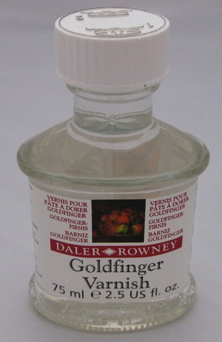 Goldfinger firnis 75 ml - firnis,