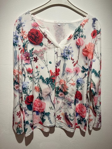 Blusenshirt damen blumenmuster - blusenshirt,