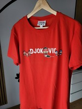 Lacoste YSY Djokovic Shirt Größe XL Farbe Rot TOP ZUSTAND! Tennis Sport Shirt
