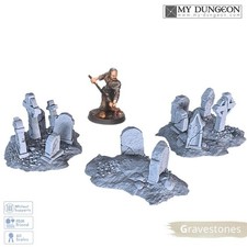 Grave Stone Piles 28mm Terrain