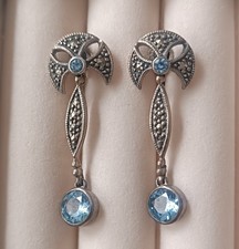 Seltene Art-Déco-Ohrringe aus