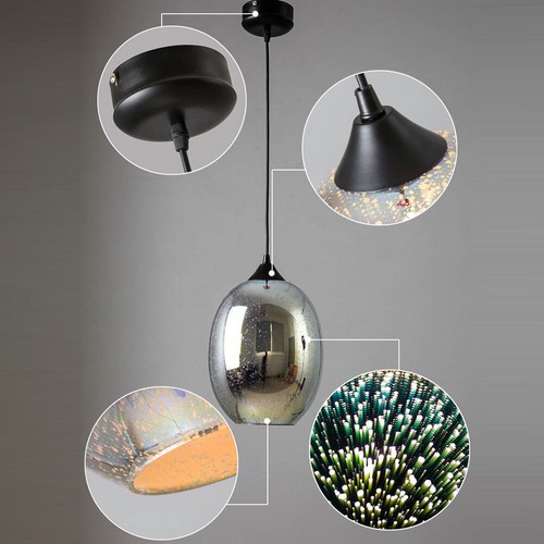 Bunt glas deckenleuchte - glas,
