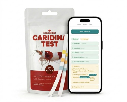 Natureholic caridina test - test, kit