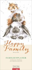 Happy Family Familienplaner 2026 | Hannah Dale | Kalender | Spiralbindung | 2026