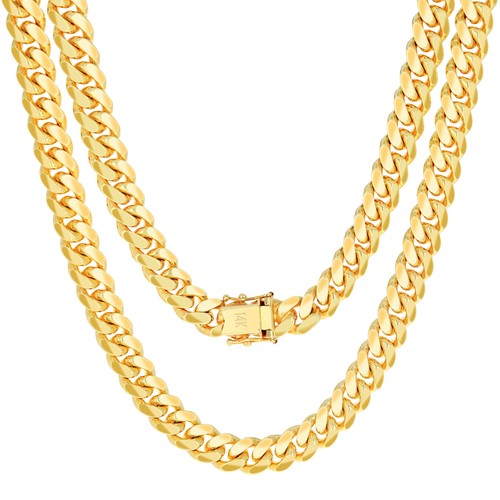 14k gelbgold solide 8mm herren - 14k,