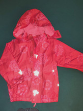 Regenjacke/Kinder Marke TCM Gr. 86-92 rot gefüttert.