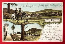 Litho AK PULSNITZ 1900 Gruss