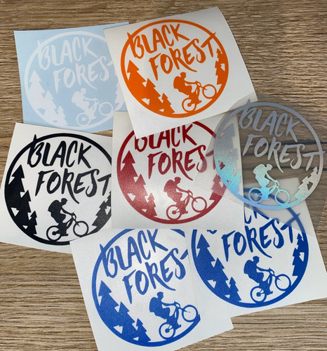 Aufkleber sticker black - sticker,