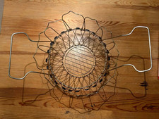 Faltkorb Drahtkorb Eierkorb Zauberkorb 50/60er Jahre