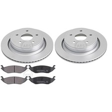ABS BREMSSCHEIBEN 352mm + BELÄGE HINTEN für DODGE RAM 1500 2500