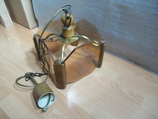 Hängelampe Deckenlampe Eiche rustikal