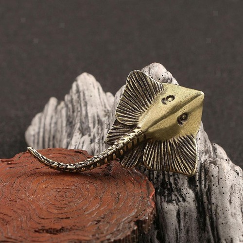 Messing fisch statue sammlung - fisch,
