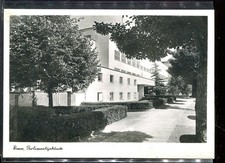 Alte Ansichtskarte Bonn, Parlamentsgebäude, 1949, Grundgesetz Ersttag