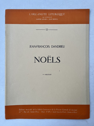 Noten dandrieu noëls - dandrieu.,