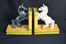 2 Buchstützen aus Holz -