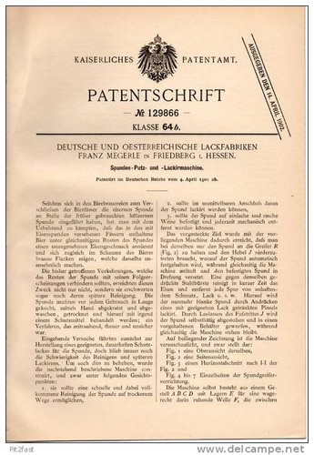 Original patentschrift - original,