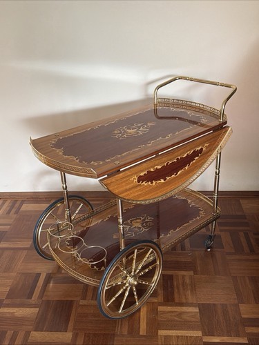 Vintage barwagen servierwagen - barwagen,