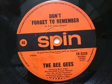 THE BEE GEES Don´t Forget To Remember / The Lord *SPIN LABEL AUSTRALIA*