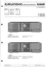 Grundig  Service Manual für R 1000 DPL/ V 1000 DPL mit Service Tipp Copy