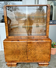 Wunderschöne art deco vitrine - art,